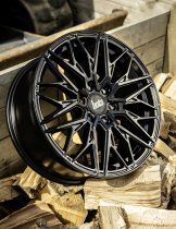New 18 Inch Bola Vansport B32 Alloy Wheels In Gloss Black, 1150kg Load, Ford Transit Custom, VW Transporter T7 6x120