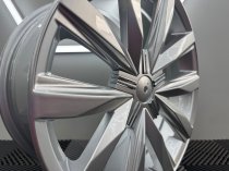 New 18 Inch Springfield Style Alloy Wheels In Hyper Silver VW Transporter T5 T6 865Kg Load Rating 5x120