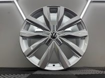 New 18 Inch Springfield Style Alloy Wheels In Hyper Silver VW Transporter T5 T6 865Kg Load Rating 5x120