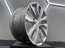 New 18 Inch Springfield Style Alloy Wheels In Hyper Silver VW Transporter T5 T6 865Kg Load Rating 5x120
