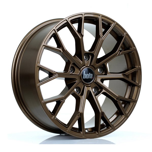 New 20 Inch Bola Vansport B24 Alloy Wheels In Gloss Bronze, 900kg Load Rated, Ford Transit Custom 5x160