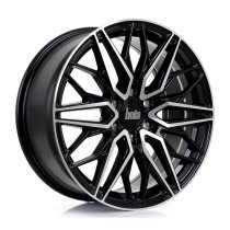 New 18 Inch Bola Vansport B32 Alloy Wheels In Gloss Black Polished Face, 1150kg Load, Ford Transit Custom, VW Transporter T7 6x120