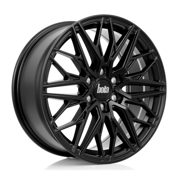 New 18 Inch Bola Vansport B32 Alloy Wheels In Matt Black, 1150kg Load, Mercedes Sprinter / VW Crafter Vans 6x130