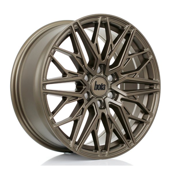 New 18 Inch Bola Vansport B32 Alloy Wheels In Matt Bronze, 1150kg Load, Mercedes Sprinter / VW Crafter Vans 6x130