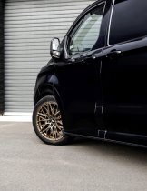 New 18 Inch Bola Vansport B32 Alloy Wheels In Matt Bronze, 1150kg Load, Mercedes Sprinter / VW Crafter Vans 6x130