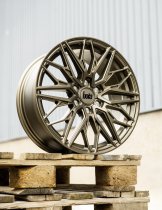 New 18 Inch Bola Vansport B32 Alloy Wheels In Matt Bronze, 1150kg Load, Mercedes Sprinter / VW Crafter Vans 6x130