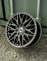 New 18 Inch Bola Vansport B32 Alloy Wheels In Gloss Gunmetal, 1150kg Load, Mercedes Sprinter / VW Crafter Vans 6x130