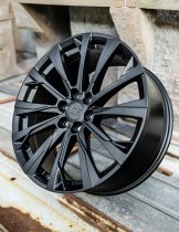 New 20 Inch Bola Vansport B34 Alloy Wheels In Matt Black, 1250kg Load Rated, Ford Transit Custom, VW Transporter T7 6x120