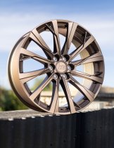 New 20 Inch Bola Vansport B34 Alloy Wheels In Matt Bronze, 1250kg Load Rated, Ford Transit Custom, VW Transporter T7 6x120