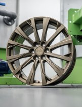 New 20 Inch Bola Vansport B34 Alloy Wheels In Matt Bronze, 1250kg Load Rated, Ford Transit Custom, VW Transporter T7 6x120