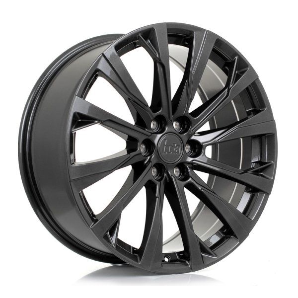 New 20 Inch Bola Vansport B34 Alloy Wheels In Gloss Gunmetal, 1250kg Load Rated, Ford Transit Custom, VW Transporter T7 6x120