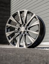 New 20 Inch Bola Vansport B34 Alloy Wheels In Gloss Gunmetal, 1250kg Load Rated, Ford Transit Custom, VW Transporter T7 6x120