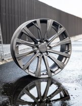 New 20 Inch Bola Vansport B34 Alloy Wheels In Matt Gunmetal, 1250kg Load Rated, Ford Transit Custom, VW Transporter T7 6x120