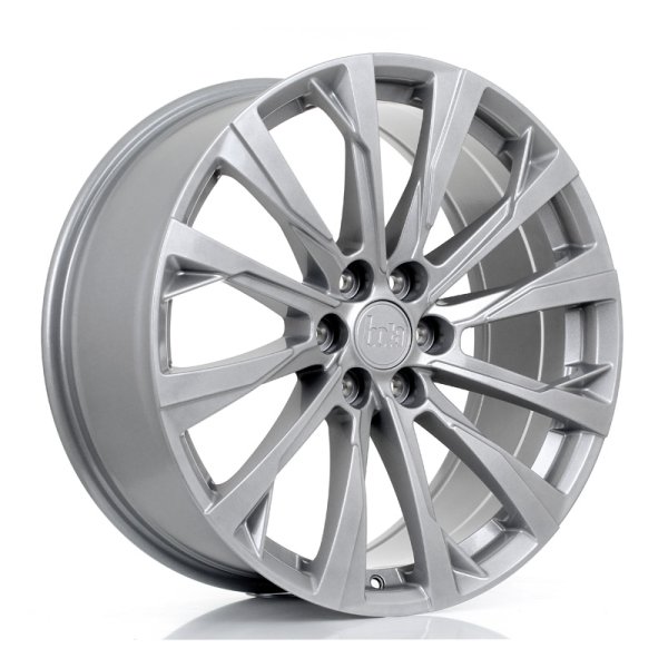 New 20 Inch Bola Vansport B34 Alloy Wheels In Crystal Silver, 1250kg Load Rated, Ford Transit Custom, VW Transporter T7 6x120