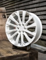 New 20 Inch Bola Vansport B34 Alloy Wheels In White, 1250kg Load Rated, Ford Transit Custom, VW Transporter T7 6x120