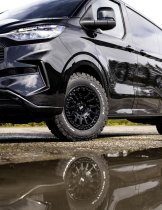 New 17 Inch Bola Vansport B30 Alloy Wheels In Matt Black, 1150kg Load, Master, Movano, Sprinter, VW LT, Ducato Maxi, Relay Maxi Van 5x130
