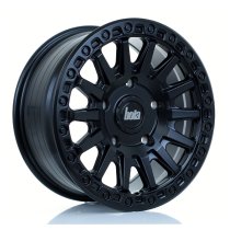 New 18 Inch Bola Vansport B30 Alloy Wheels In Matt Black, Ford Transit Custom Gen 2, VW Transporter T7 6x120