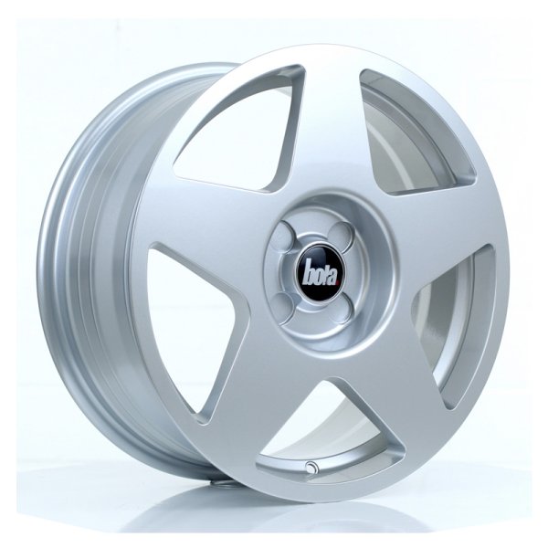 New 17 Inch BOLA B10 Alloy Wheels In Silver, BMW 5x120