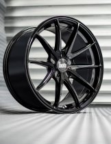 New 18 Inch BOLA B9 Alloy Wheels In Gloss Black With Wider Rear Option, 5x120
