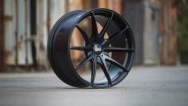 New 18 Inch BOLA B9 Alloy Wheels In Matt Black With Wider Rear Option