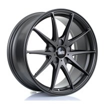 New 18 Inch BOLA B9 Alloy Wheels In Matt Gunmetal With Wider Rear Option, 5x120