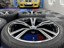 Used 19 Inch Genuine Bmw Style 793 Individual G20 3 Series Alloy Wheels, Fully Refurbished, Wide Rear, Inc Runflat Tyres (New Rears) 5x112