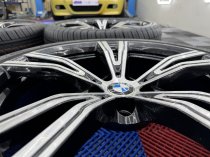 Used 19 Inch Genuine Bmw Style 793 Individual G20 3 Series Alloy Wheels, Fully Refurbished, Wide Rear, Inc Runflat Tyres (New Rears) 5x112
