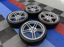 Used 19 Inch Genuine BMW Style 313 M Sport Alloy Wheels, Fully Refurbished, Wide Rear Inc Tyres 5x120