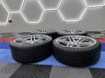 Used 19 Inch Genuine BMW Style 313 M Sport Alloy Wheels, Fully Refurbished, Wide Rear Inc Tyres 5x120
