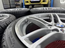 Used 19 Inch Genuine BMW Style 313 M Sport Alloy Wheels, Fully Refurbished, Wide Rear Inc Tyres 5x120
