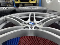 Used 19 Inch Genuine BMW Style 313 M Sport Alloy Wheels, Fully Refurbished, Wide Rear Inc Tyres 5x120