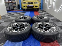 Used 20 Inch Genuine BMW IX3 G08 Style 890 M Alloy Wheels, VGC, Wider 9.5 Inch Rears Including Tyres And TPMS, 5x112