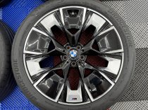 Used 20 Inch Genuine BMW IX3 G08 Style 890 M Alloy Wheels, VGC, Wider 9.5 Inch Rears Including Tyres And TPMS, 5x112