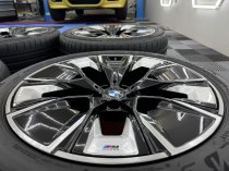 Used 20 Inch Genuine BMW IX3 G08 Style 890 M Alloy Wheels, VGC, Wider 9.5 Inch Rears Including Tyres And TPMS, 5x112