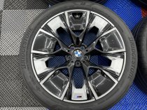 Used 20 Inch Genuine BMW IX3 G08 Style 890 M Alloy Wheels, VGC, Wider 9.5 Inch Rears Including Tyres And TPMS, 5x112