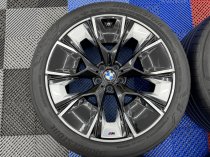 Used 20 Inch Genuine BMW IX3 G08 Style 890 M Alloy Wheels, VGC, Wider 9.5 Inch Rears Including Tyres And TPMS, 5x112