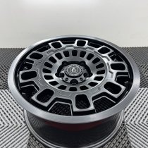 New 17 Inch AXE EX38 Alloy Wheels In Satin Black 1150kg, Mercedes Vito, VW Transporter T4 5x112