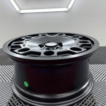 New 18 Inch AXE EX35 Alloy Wheels In Satin Black 1050kg, Citreon Dispatch, Peugeot Expert, Toyota Proace, Vauxhall Vivaro C 5x108