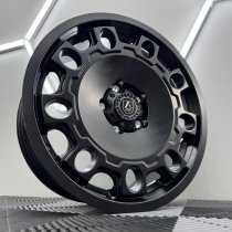 New 18 Inch AXE EX35 Alloy Wheels In Satin Black 1050kg, Mercedes Vito, VW Transporter T4 5x112