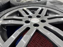 Used 17 Inch Genuine VW Caddy 2K Sportline Alloy Wheels, Fully Refurbished in Gloss Gunmetal with Tyres 5x112