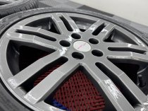 Used 17 Inch Genuine VW Caddy 2K Sportline Alloy Wheels, Fully Refurbished in Gloss Gunmetal with Tyres 5x112