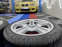 Used 18 Inch Genuine BMW Style 355 M Sport Alloy Wheels, E84 X1 F30 3 Series Wider Rears, Fully Refurbished Inc Tyres 5x120
