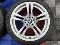 Used 18 Inch Genuine BMW Style 355 M Sport Alloy Wheels, E84 X1 F30 3 Series Wider Rears, Fully Refurbished Inc Tyres 5x120