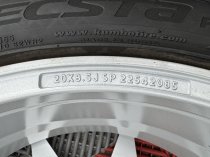 New 20 Inch Veemann V-FS35 Alloy Wheels In Silver Machined With Used Kumho Tyres For Vw Transporter T5 T6 5x120