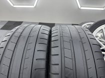 New 20 Inch Veemann V-FS35 Alloy Wheels In Silver Machined With Used Kumho Tyres For Vw Transporter T5 T6 5x120