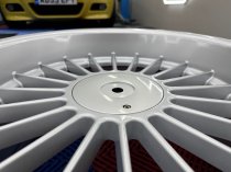 New 18 Inch , Alpin Classic Style Alloy Wheels In Silver With Deep Dish And Deeper 9.5" Rears 5x120