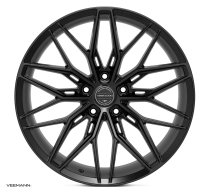 New 19 Inch Veemann MF-Z5 Flow Formed Alloy Wheels in Gloss Black with Deeper Concave 9.5" Rear Option 5x112