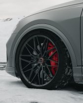New 19 Inch Veemann MF-Z5 Flow Formed Alloy Wheels in Gloss Black with Deeper Concave 9.5" Rear Option 5x112