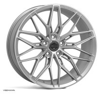 New 19 Inch Veemann MF-Z5 Flow Formed Alloy Wheels in Silver Machined with Deeper Concave 9.5″ Rear Option 5x112