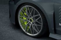 New 19 Inch Veemann MF-Z5 Flow Formed Alloy Wheels in Silver Machined with Deeper Concave 9.5" Rear Option 5x112